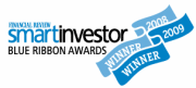 AFR Smart Investor Blue Ribbon Award